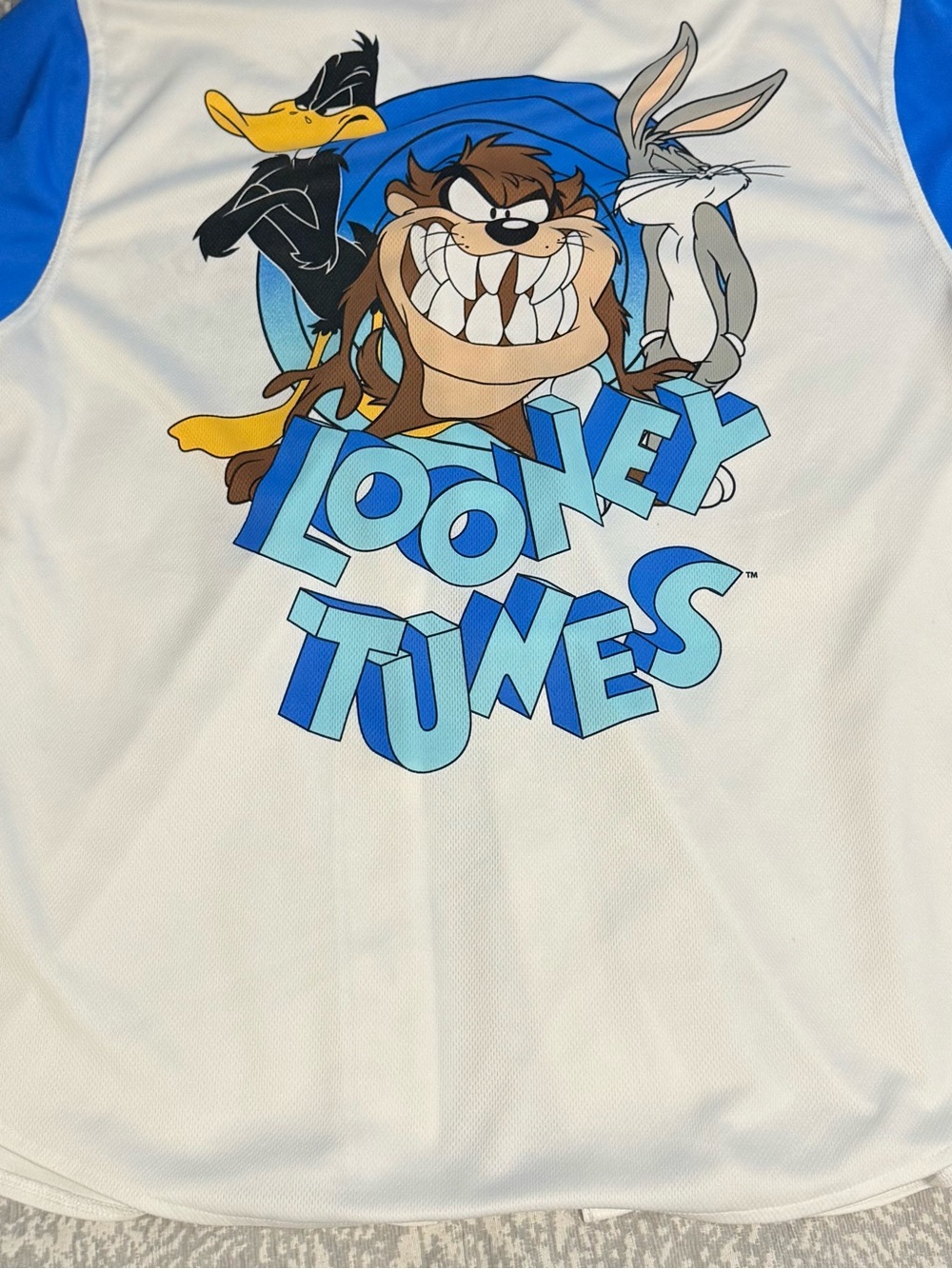 Warner Bros. Looney Tunes Trio Baseball Jersey - Picture 5 of 5